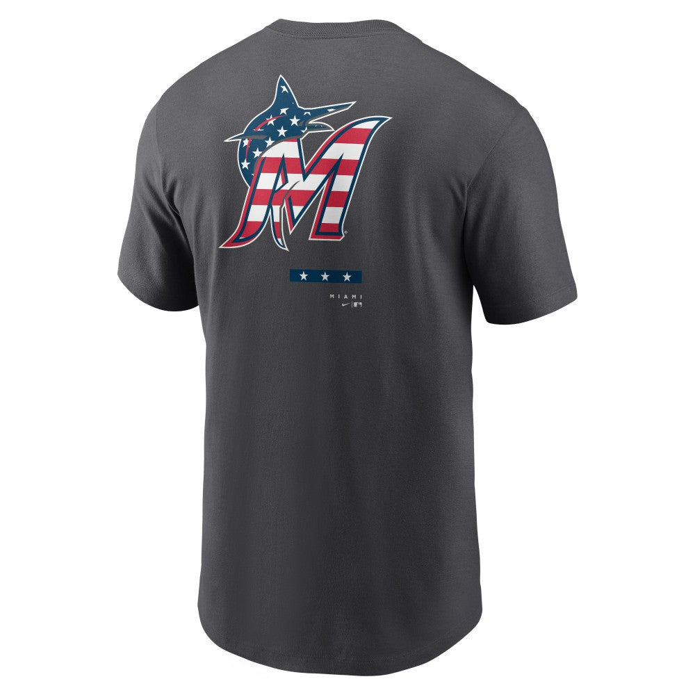 Miami Marlins Nike Americana T-Shirt - MLB T-shirts