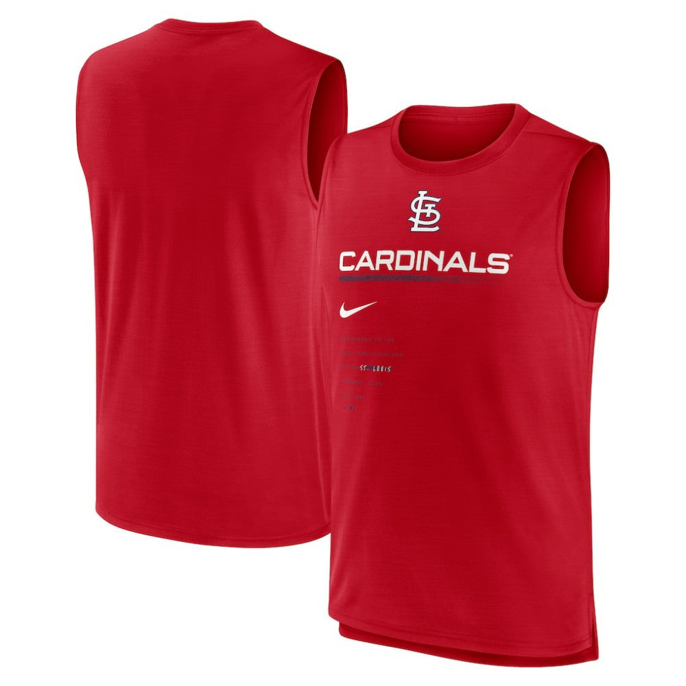 St. Louis Cardinals Nike Exceed Performance Tank Top - MLB Tanks