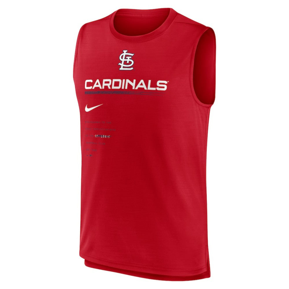 St. Louis Cardinals Nike Exceed Performance Tank Top - MLB Tanks