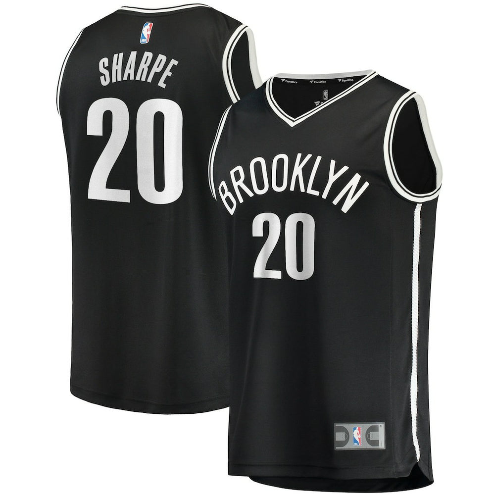 Black Day'Ron Sharpe Brooklyn Nets Fast Break Replica Jersey | NBA