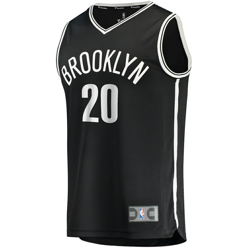 Black Day'Ron Sharpe Brooklyn Nets Fast Break Replica Jersey | NBA