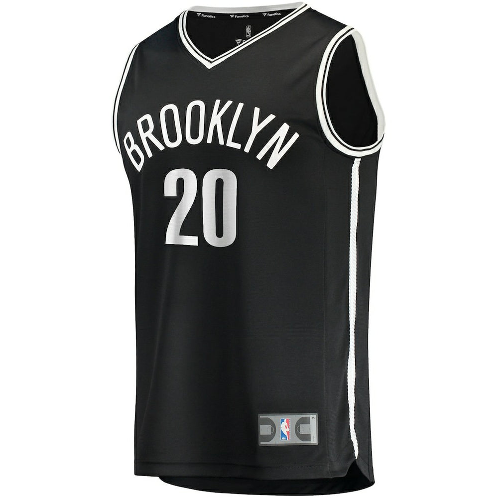 Black Day'Ron Sharpe Brooklyn Nets Fast Break Replica Jersey | NBA