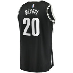 Black Day'Ron Sharpe Brooklyn Nets Fast Break Replica Jersey | NBA