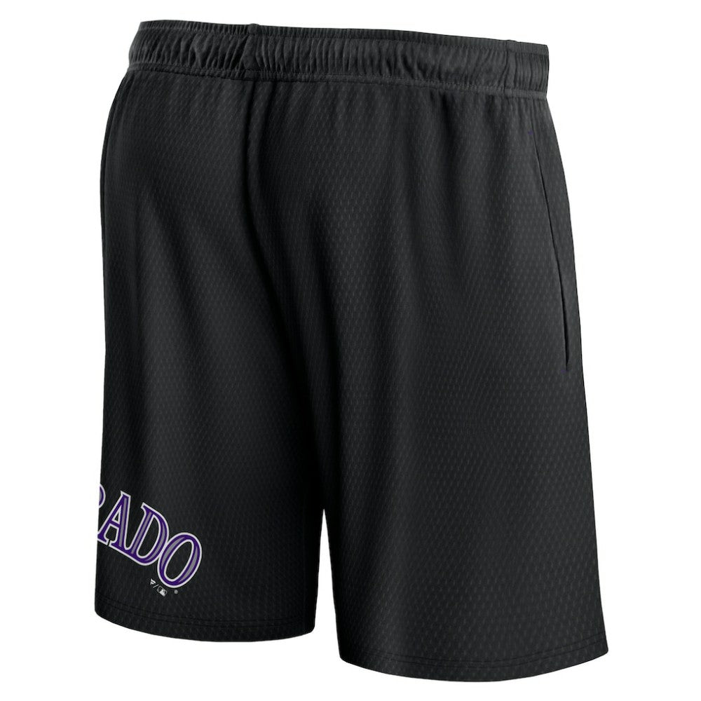 Colorado Rockies Fanatics Clincher Mesh Shorts - MLB Shorts