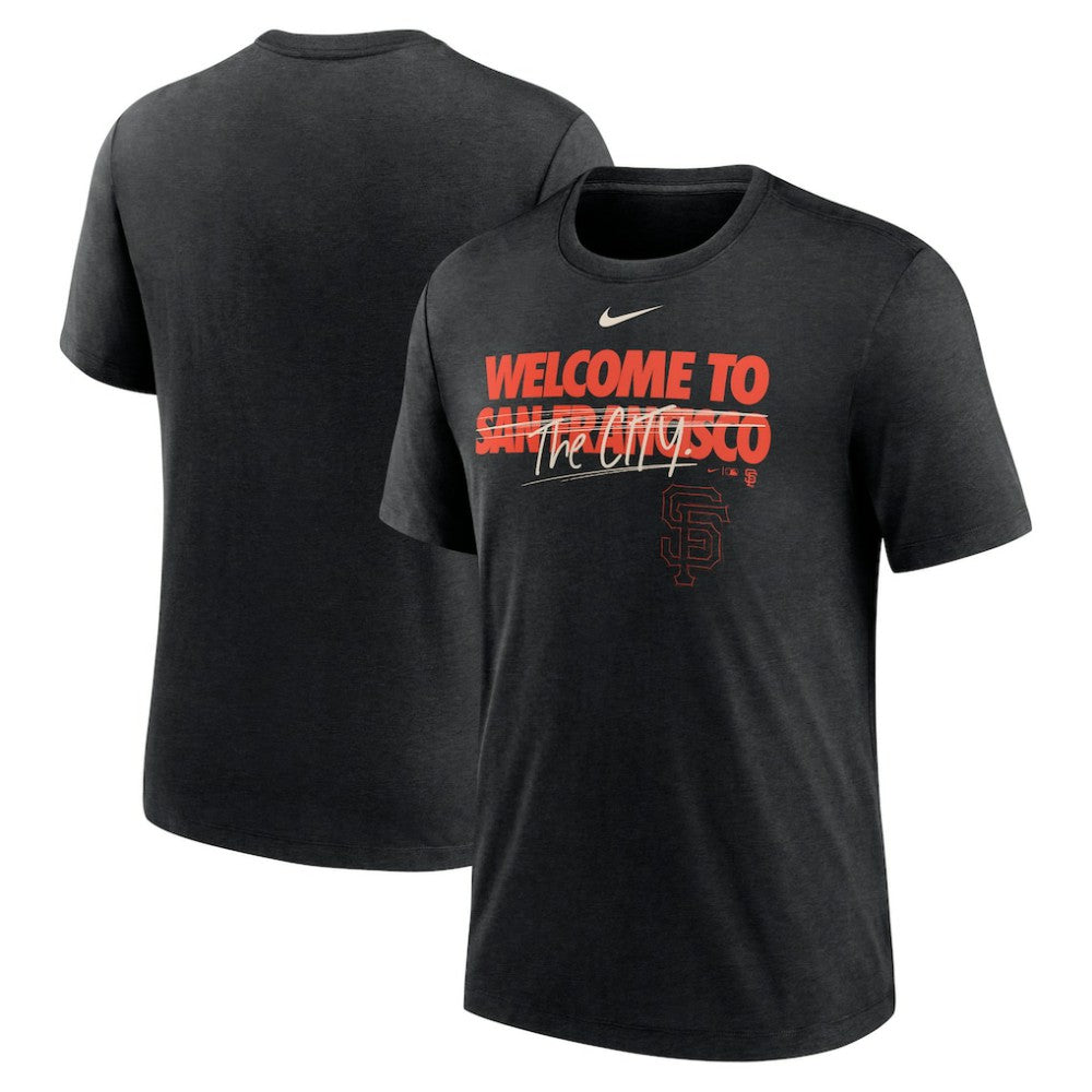 San Francisco Giants Nike Home Spin Tri-Blend T-Shirt - MLB T-shirts