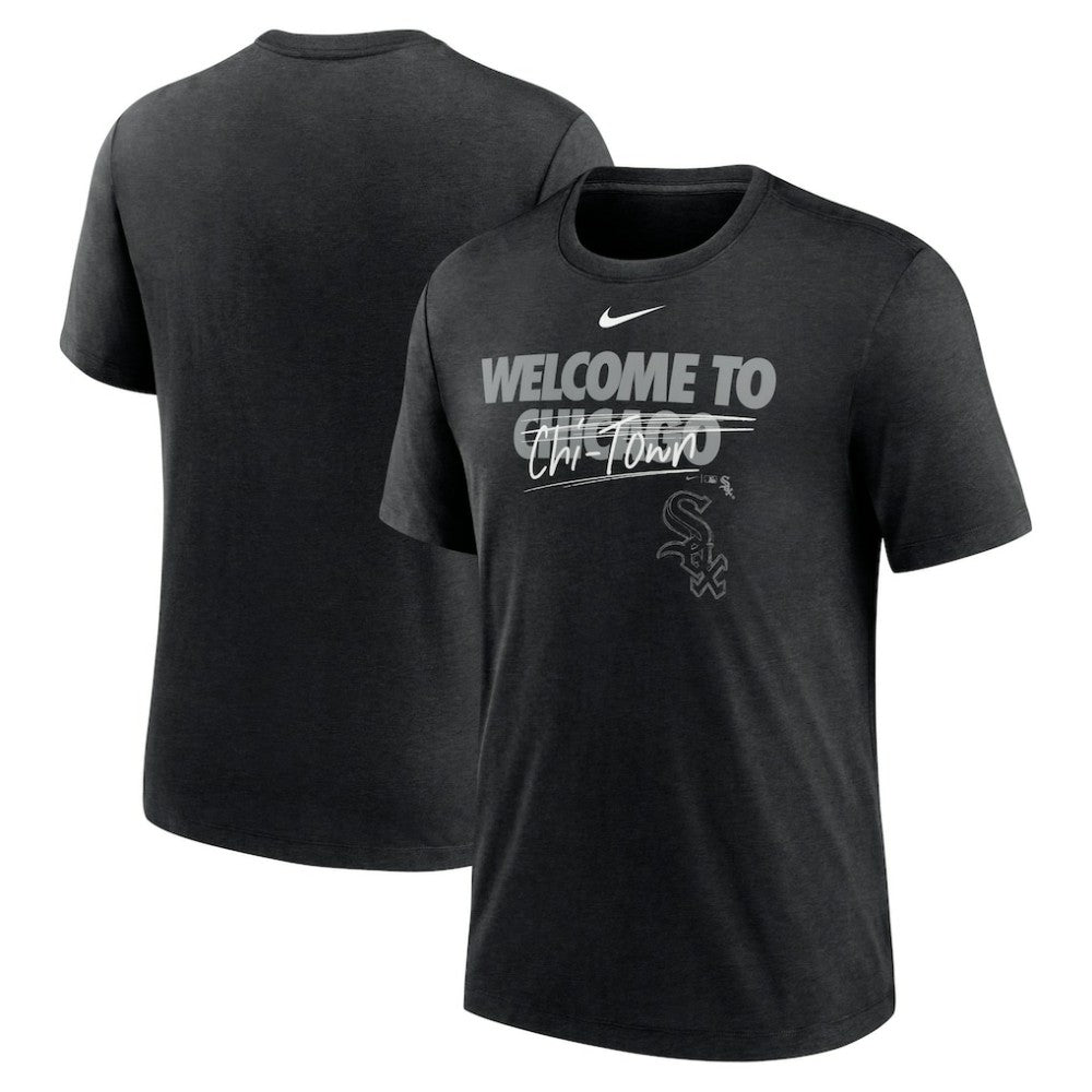 Chicago White Sox Nike Home Spin Tri-Blend T-Shirt - MLB T-shirts