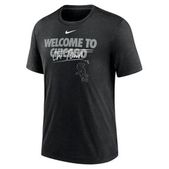 Chicago White Sox Nike Home Spin Tri-Blend T-Shirt - MLB T-shirts