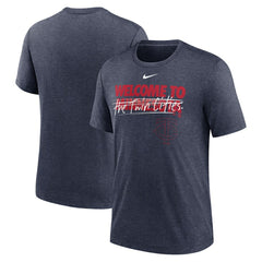 Minnesota Twins Nike Home Spin Tri-Blend T-Shirt - MLB T-shirts