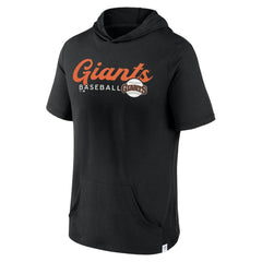 San Francisco Giants Fanatics Offensive Strategy Short Sleeve Pullover Hoodie - MLB Hoodies