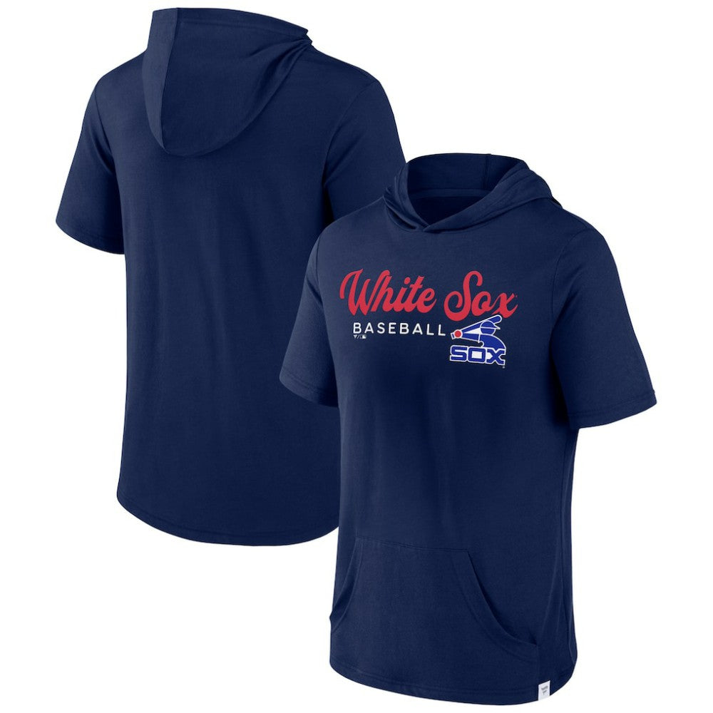 Chicago White Sox Fanatics Offensive Strategy Short Sleeve Pullover Hoodie - MLB Hoodies