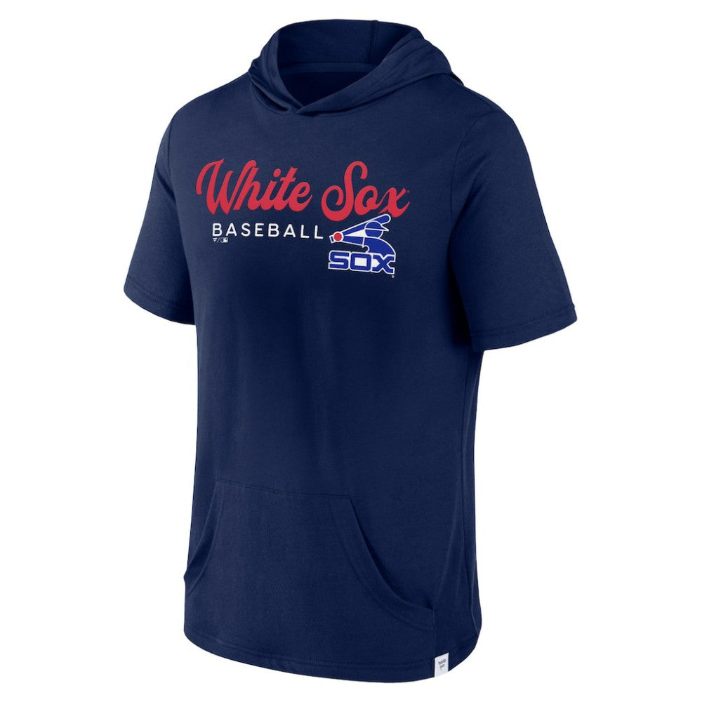 Chicago White Sox Fanatics Offensive Strategy Short Sleeve Pullover Hoodie - MLB Hoodies