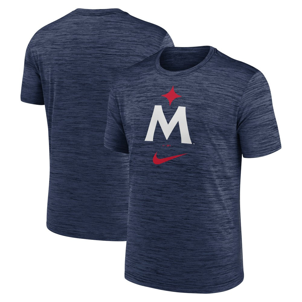 Minnesota Twins Nike 2023 Logo Velocity Performance T-Shirt - MLB T-shirts