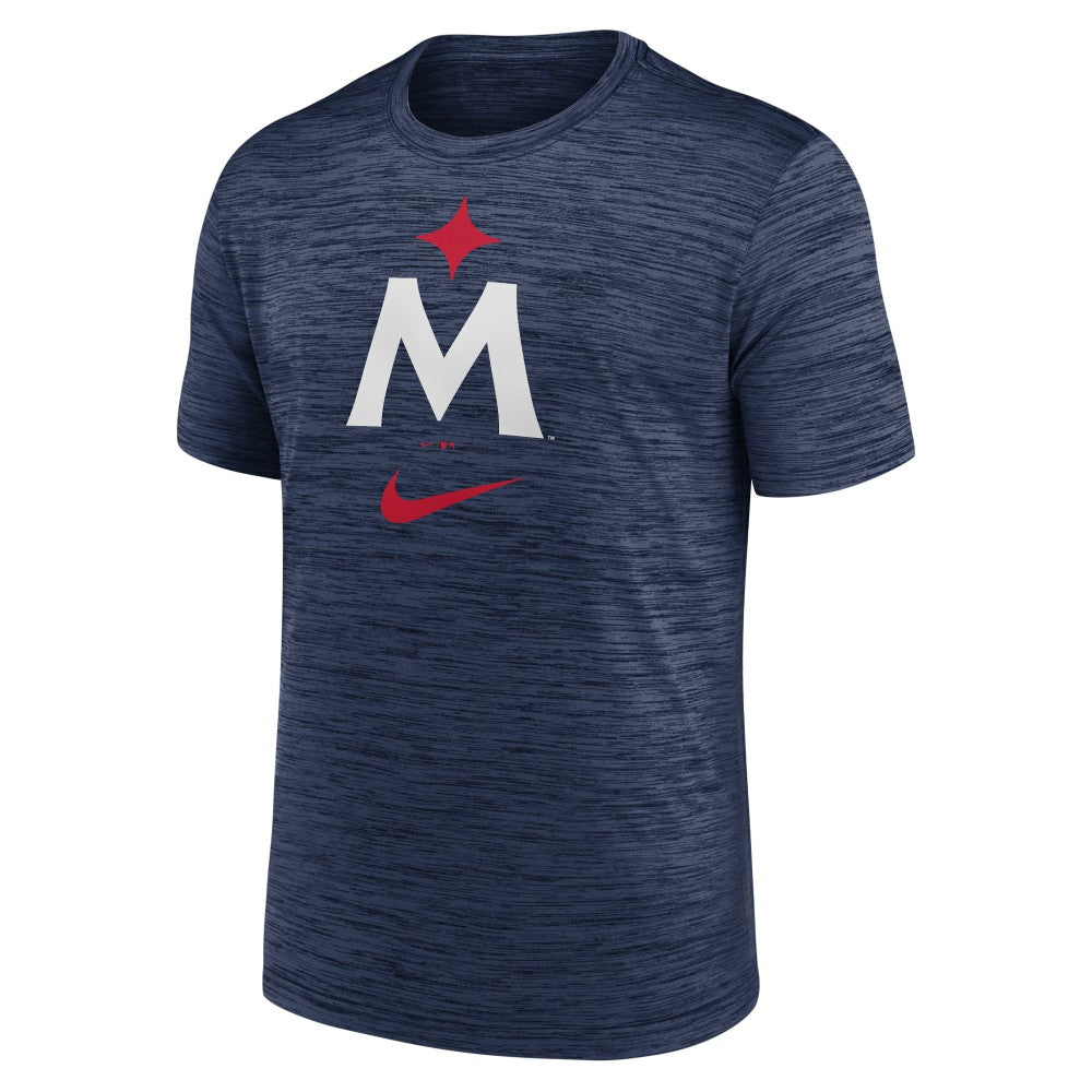Minnesota Twins Nike 2023 Logo Velocity Performance T-Shirt - MLB T-shirts