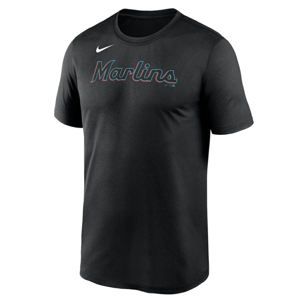 Miami Marlins Nike New Legend Wordmark Dri-FIT T-Shirt - MLB T-shirts
