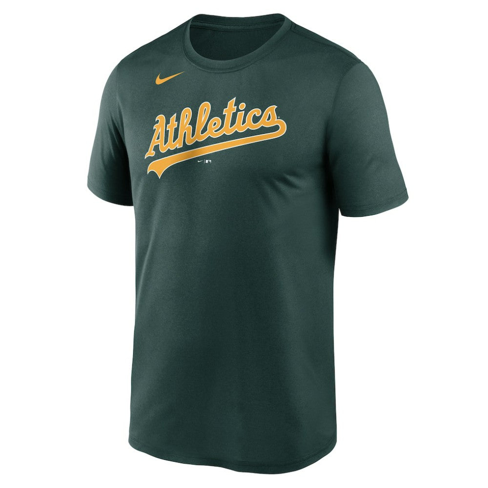 Athletics Nike New Legend Wordmark Dri-FIT T-Shirt - MLB T-shirts