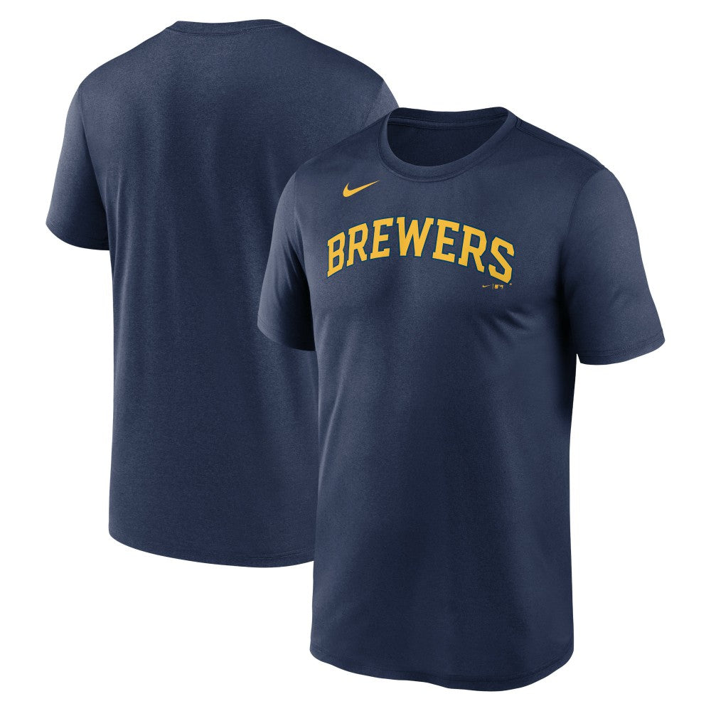 Milwaukee Brewers Nike New Legend Wordmark Dri-FIT T-Shirt - MLB T-shirts