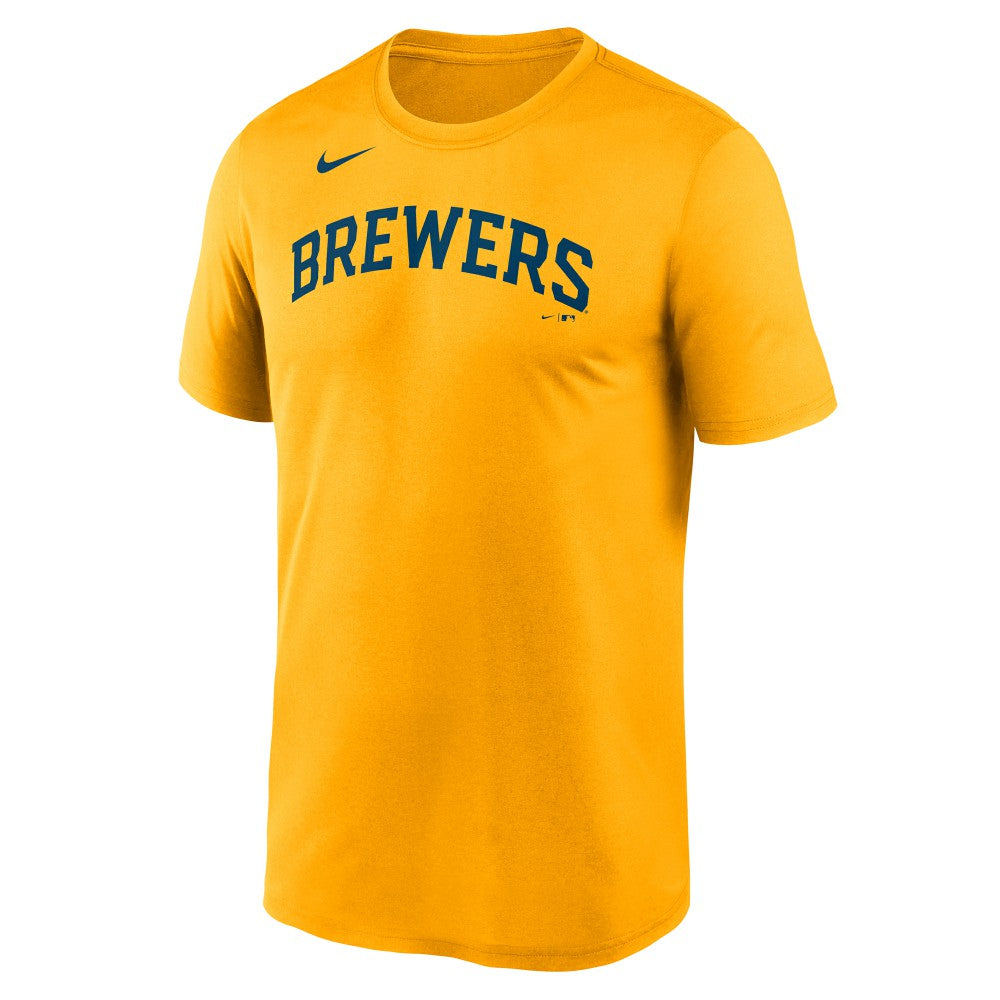 Milwaukee Brewers Nike New Legend Wordmark Dri-FIT T-Shirt - MLB T-shirts