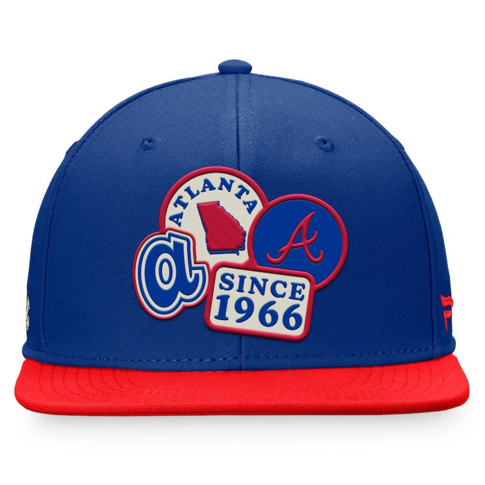 Atlanta Braves Fanatics Heritage Patch Fitted Hat - MLB Hats