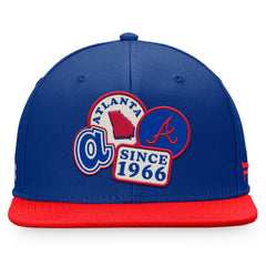 Atlanta Braves Fanatics Heritage Patch Fitted Hat - MLB Hats