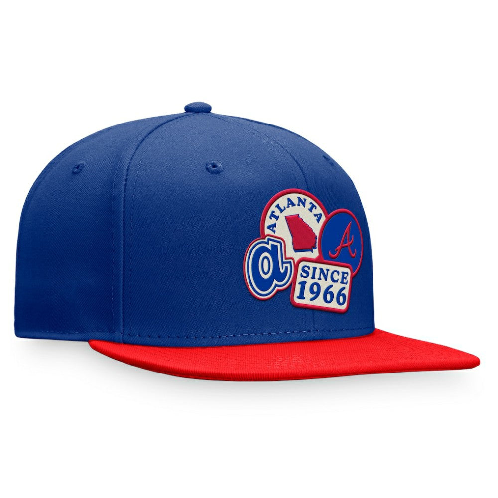 Atlanta Braves Fanatics Heritage Patch Fitted Hat - MLB Hats