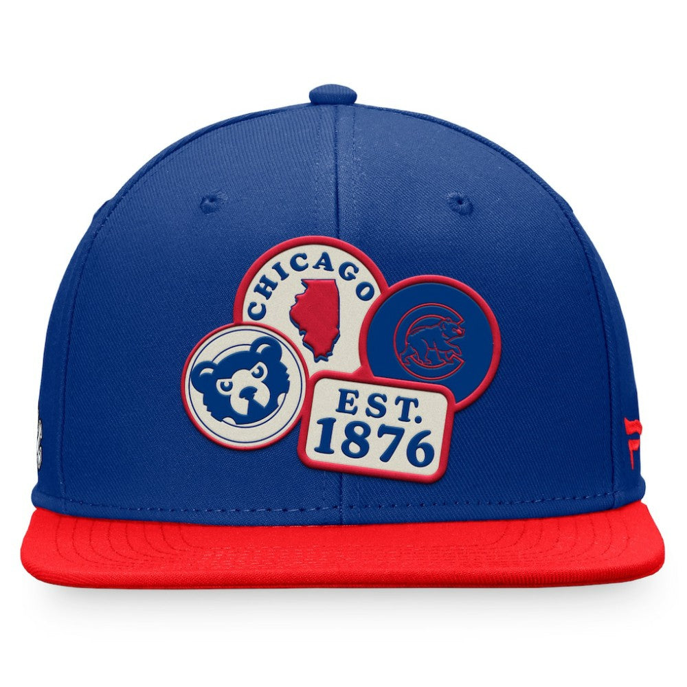 Chicago Cubs Fanatics Heritage Patch Fitted Hat - MLB Hats