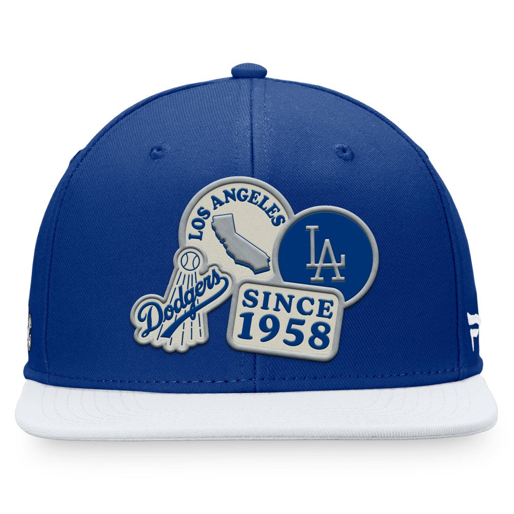 Los Angeles Dodgers Fanatics Heritage Patch Fitted Hat - MLB Hats