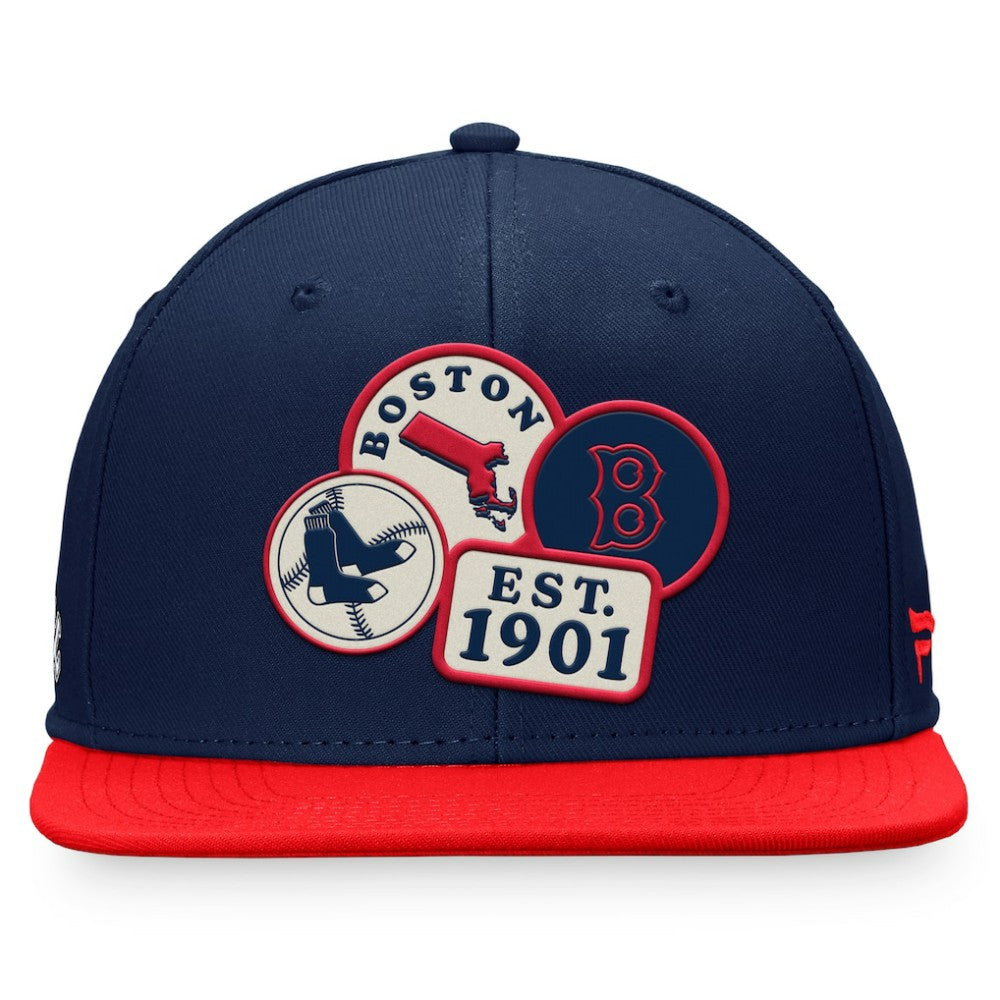 Boston Red Sox Fanatics Heritage Patch Fitted Hat - MLB Hats