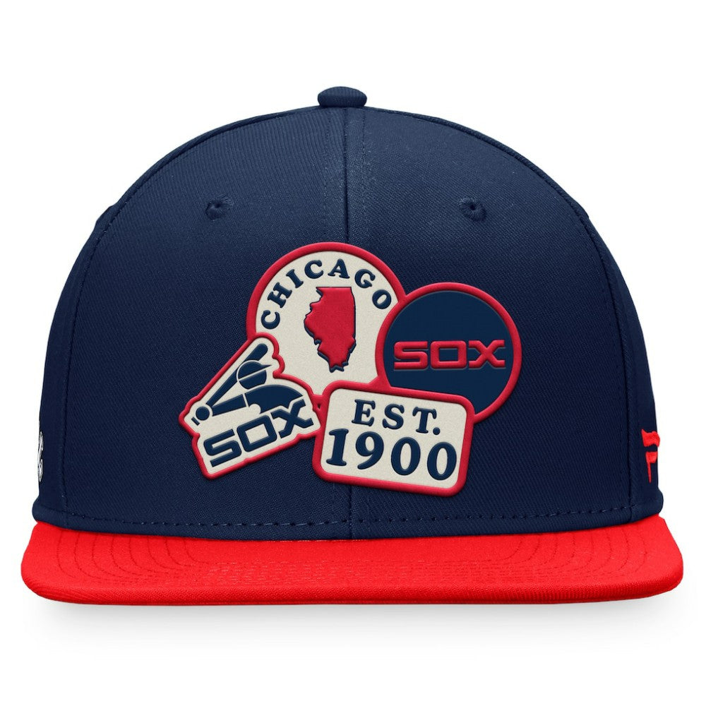 Chicago White Sox Fanatics Heritage Patch Fitted Hat - MLB Hats