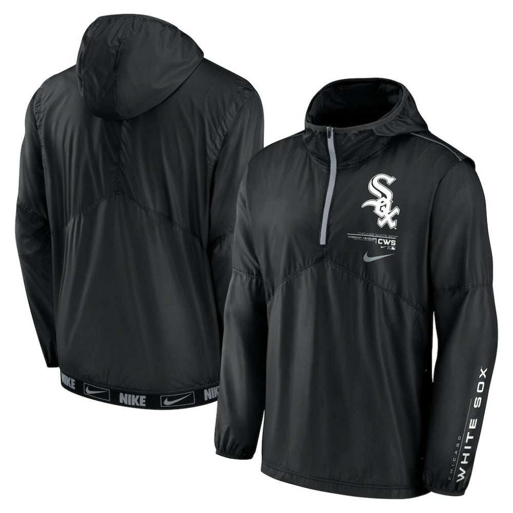 Chicago White Sox Nike Authentic Night Game Performance Half-Zip Windbreaker - MLB Windbreaker