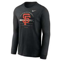 San Francisco Giants Nike Over Arch Performance Long Sleeve T-Shirt - MLB T-shirts