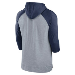 Minnesota Twins Nike Baseball Raglan 3/4-Sleeve Pullover Hoodie - MLB Hoodies