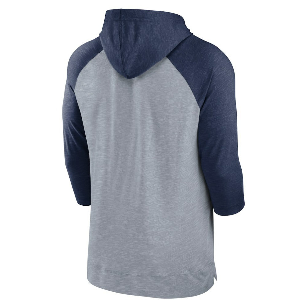 Washington Nationals Nike Baseball Raglan 3/4-Sleeve Pullover Hoodie - MLB Hoodies