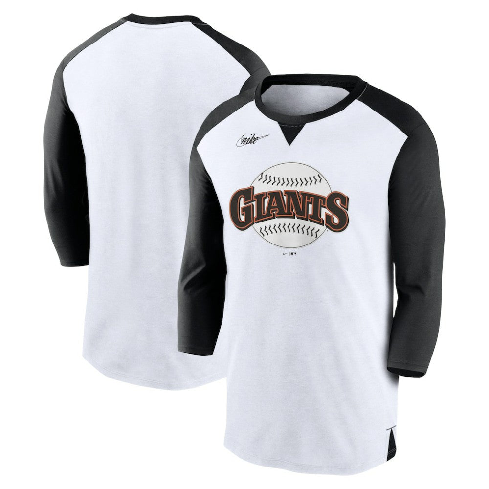 San Francisco Giants Nike Rewind 3/4-Sleeve T-Shirt - MLB T-shirts