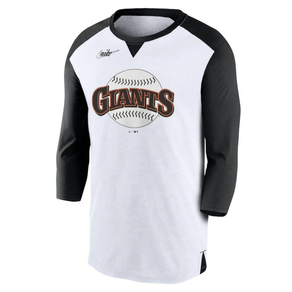 San Francisco Giants Nike Rewind 3/4-Sleeve T-Shirt - MLB T-shirts