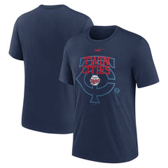 Minnesota Twins Nike Rewind Retro Tri-Blend T-Shirt - MLB T-shirts