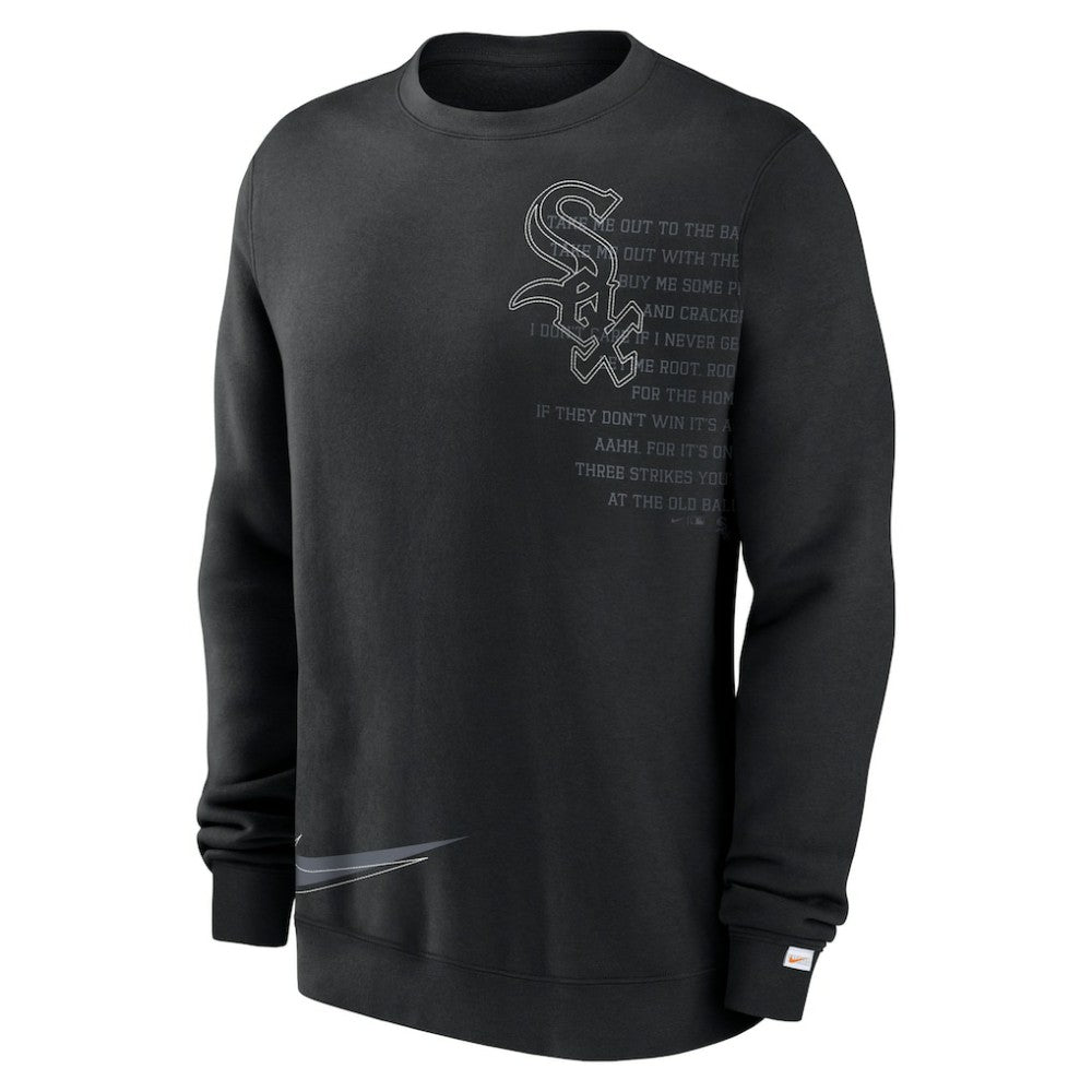 Chicago White Sox Nike Statement Ball Game Fleece Pullover Sweatshirt - MLB Pullover
