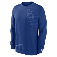 Los Angeles Dodgers Nike Statement Ball Game Fleece Pullover Sweatshirt - MLB Pullover