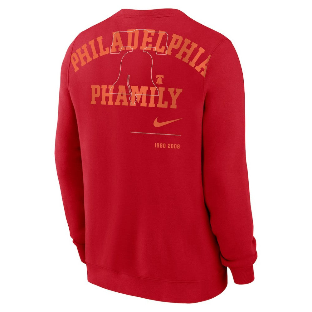 Philadelphia Phillies Nike Statement Ball Game Fleece Pullover Sweatshirt - MLB Pullover