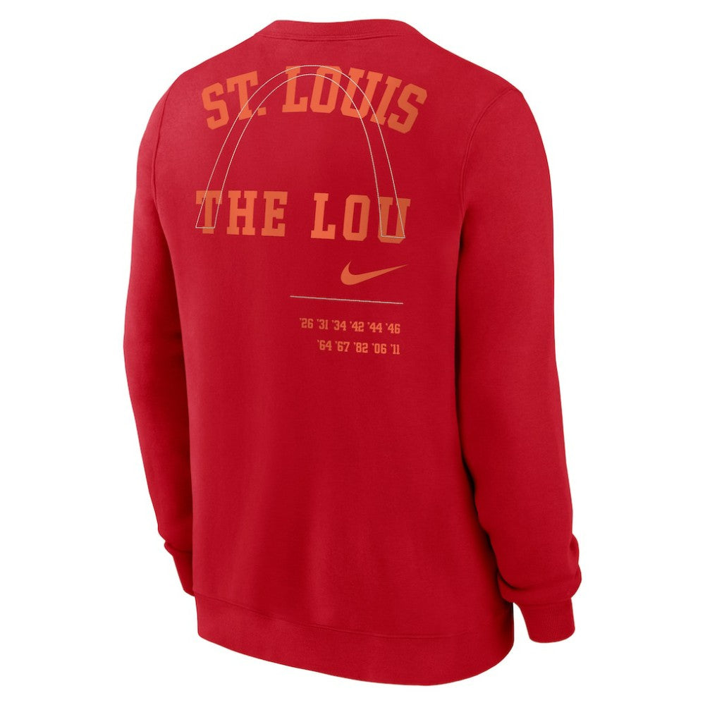 St. Louis Cardinals Nike Statement Ball Game Fleece Pullover Sweatshirt - MLB Pullover