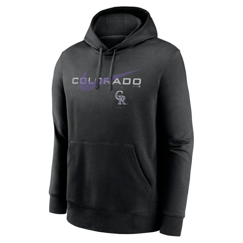 Colorado Rockies Nike Swoosh NeighborHOOD Pullover Hoodie - MLB Hoodies