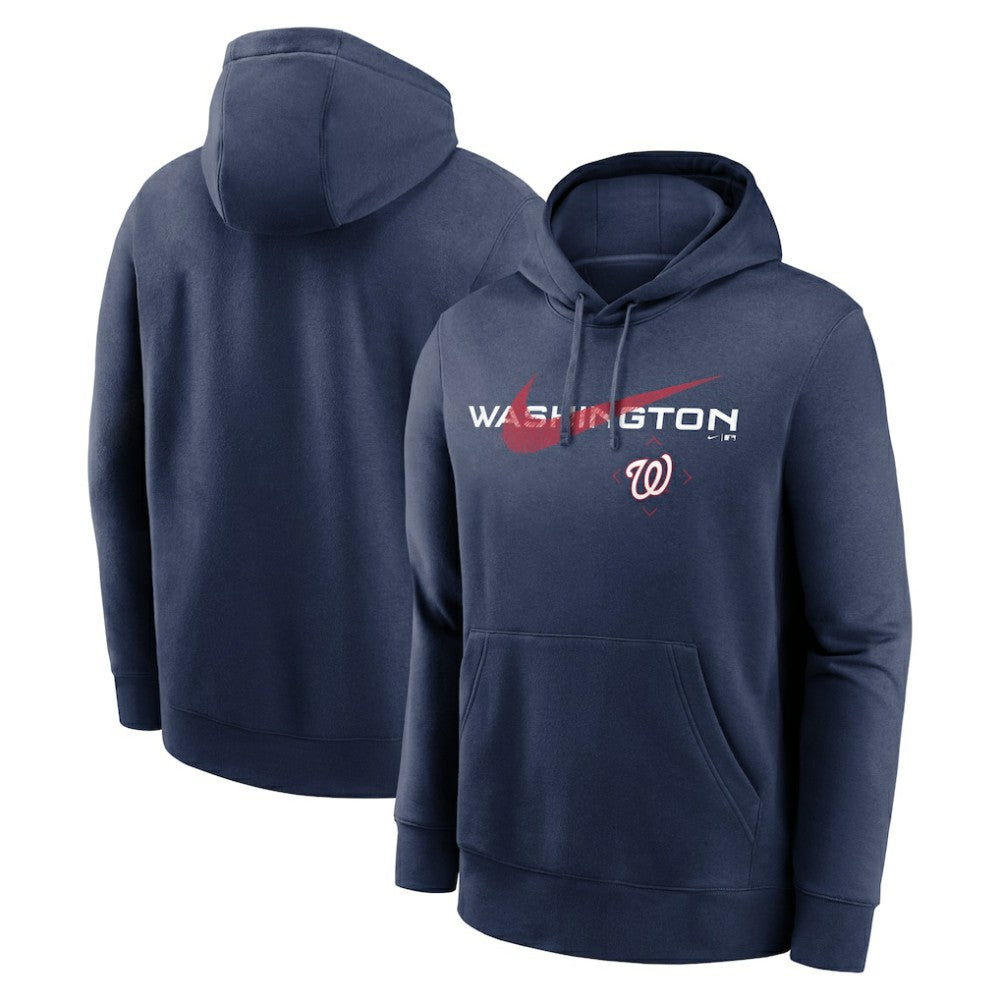 Washington Nationals Nike Swoosh NeighborHOOD Pullover Hoodie - MLB Hoodies