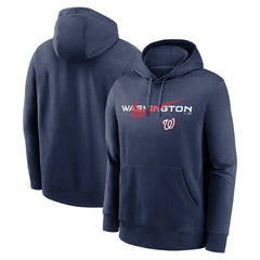 Washington Nationals Nike Swoosh NeighborHOOD Pullover Hoodie - MLB Hoodies