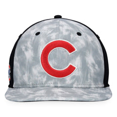 Chicago Cubs Majestic Smoke Dye Snapback Hat - MLB Hats
