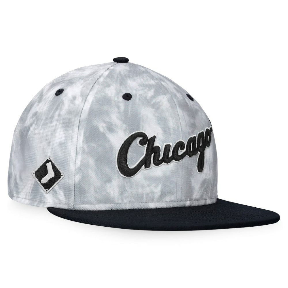 Chicago White Sox Fanatics Smoke Dye Fitted Hat - MLB Hats