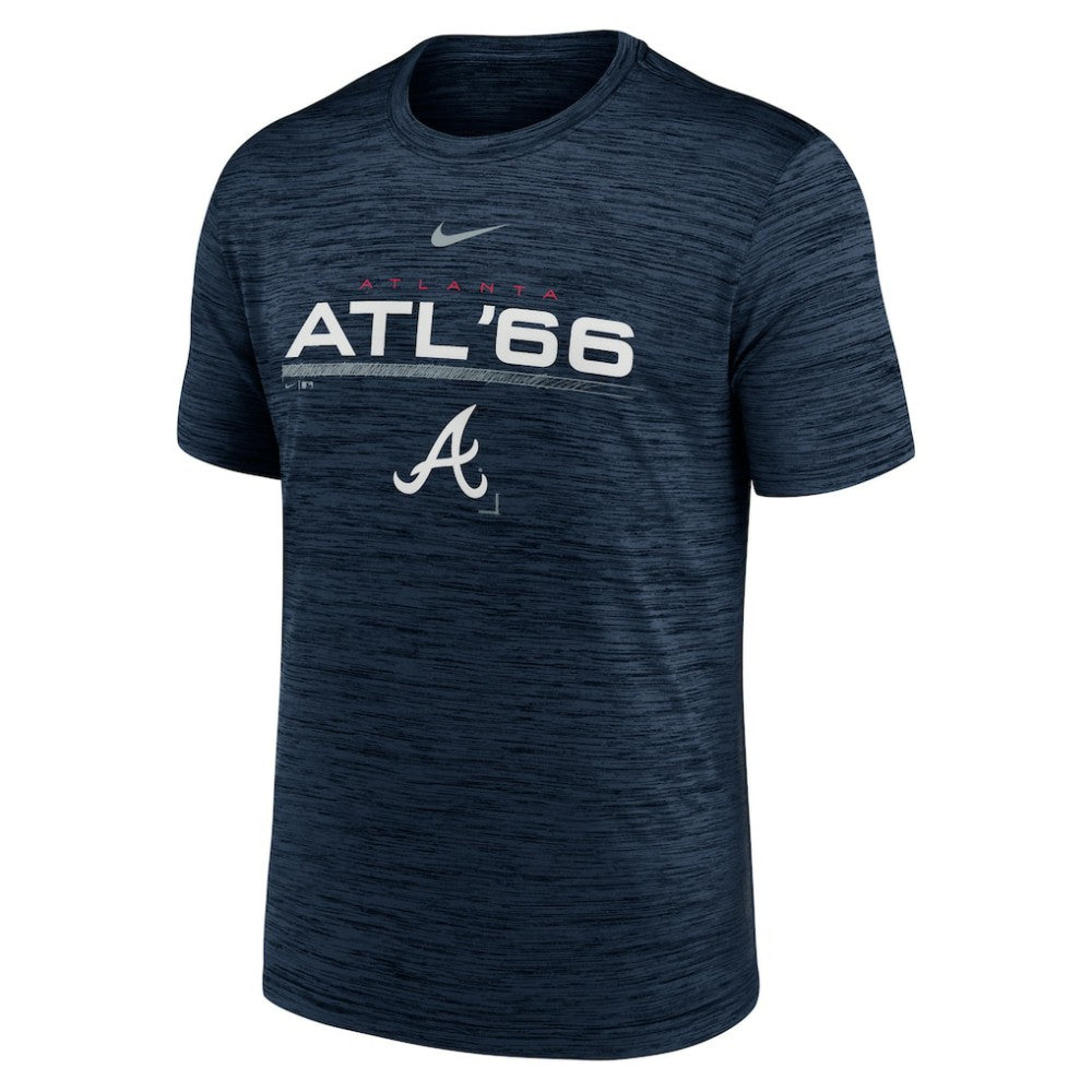 Atlanta Braves Nike Wordmark Velocity Performance T-Shirt - MLB T-shirts