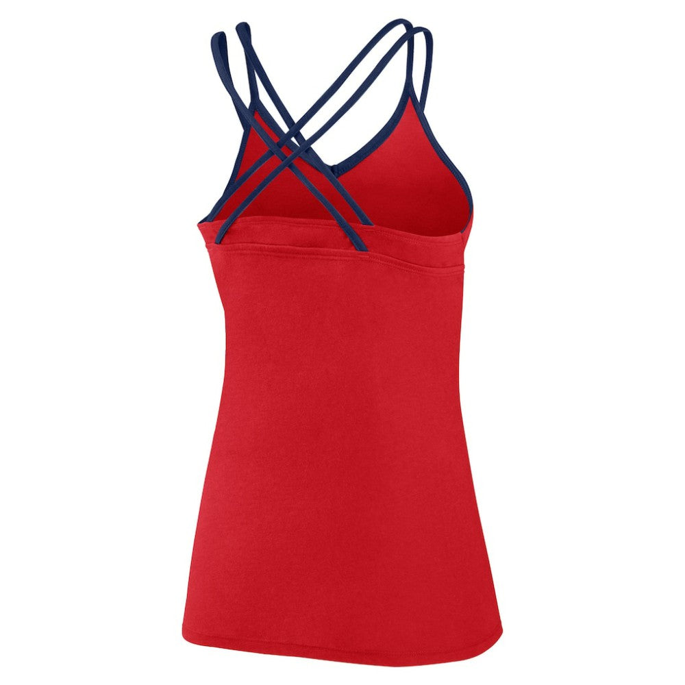 St. Louis Cardinals Fanatics Women's Barrel It Up Cross Back V-Neck Tank Top - MLB Tanks