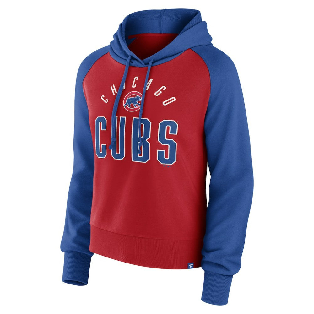 Chicago Cubs Fanatics Women's Pop Fly Pullover Hoodie - MLB Hoodies