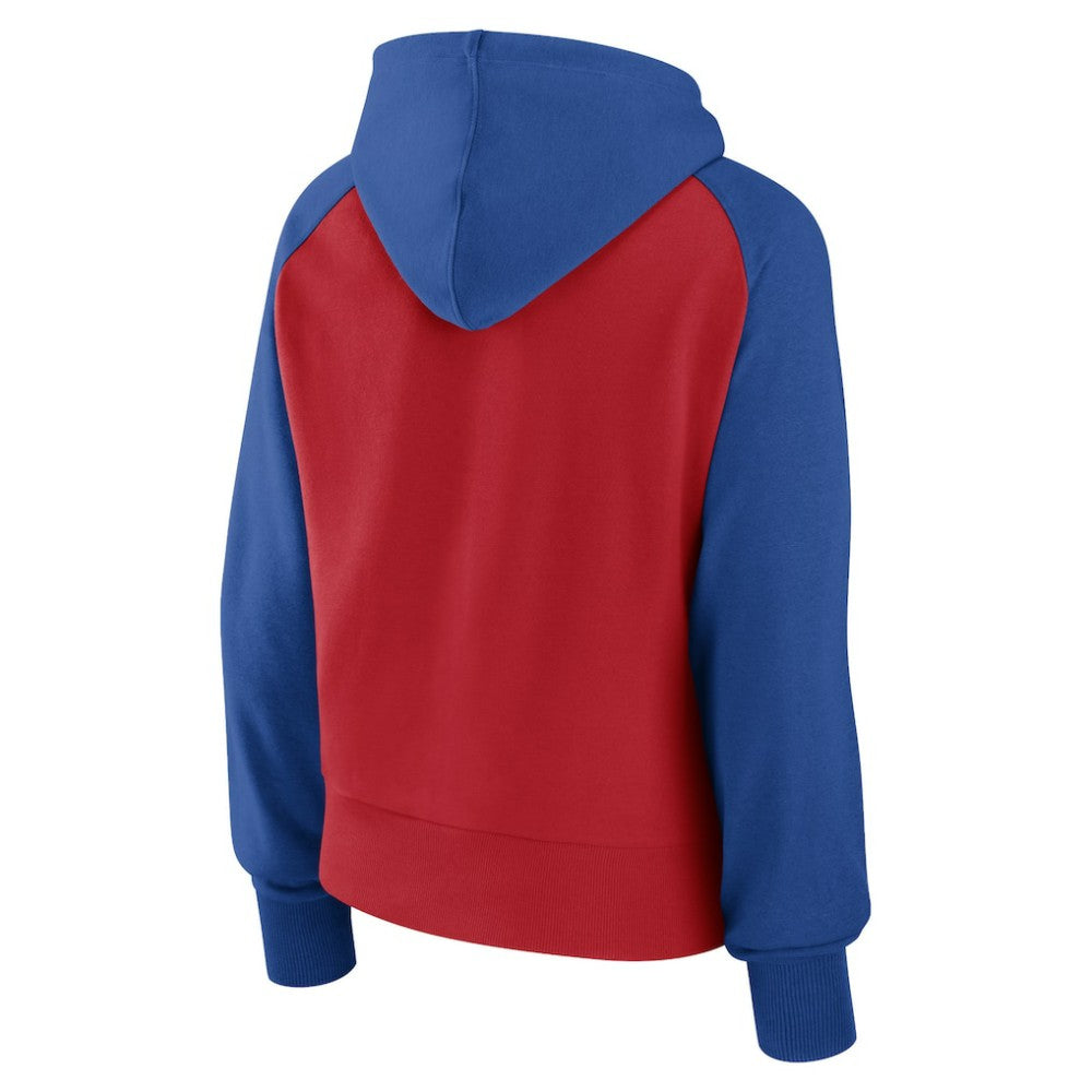 Chicago Cubs Fanatics Women's Pop Fly Pullover Hoodie - MLB Hoodies