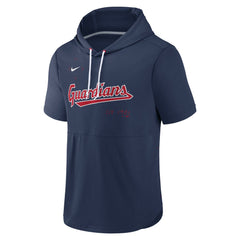 Cleveland Guardians Nike Springer Short Sleeve Team Pullover Hoodie - MLB Hoodies