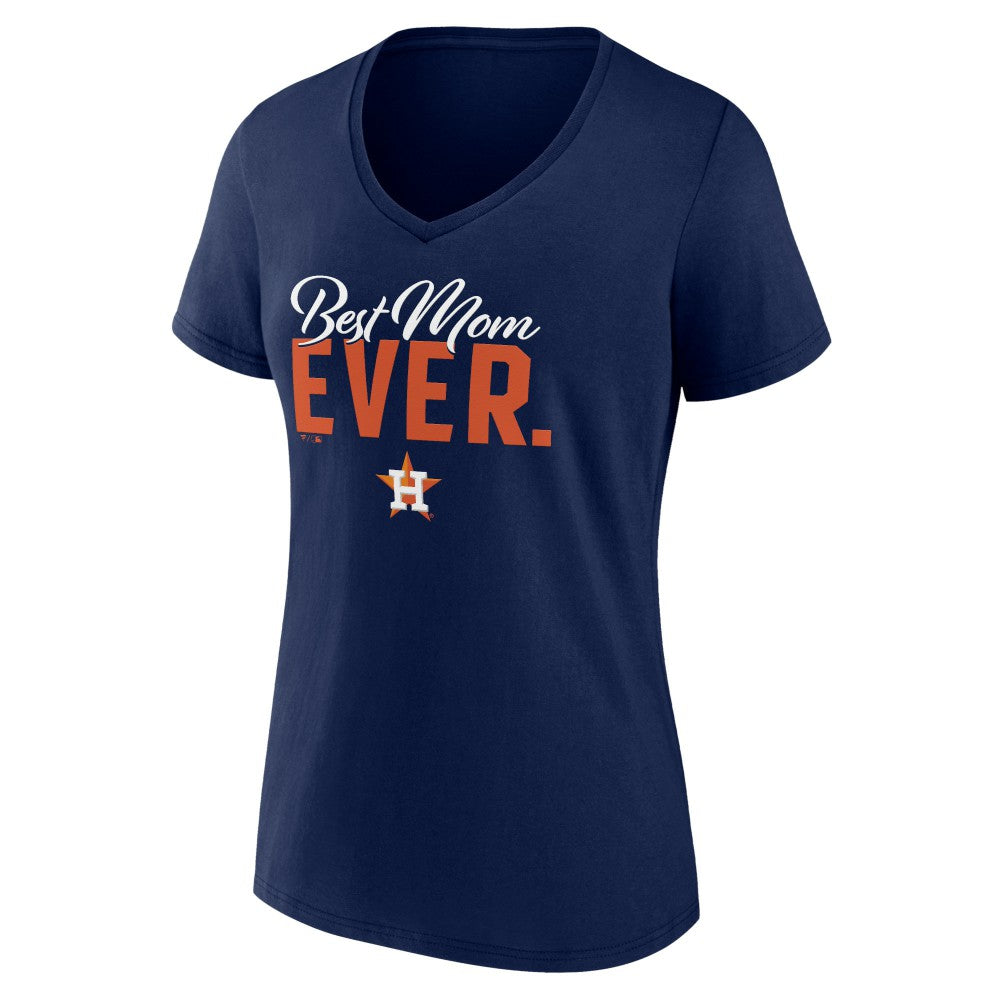 Houston Astros Fanatics Women's Mother's Day V-Neck T-Shirt - MLB T-shirts